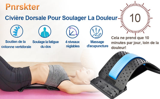 Civière dorsale orthopédique